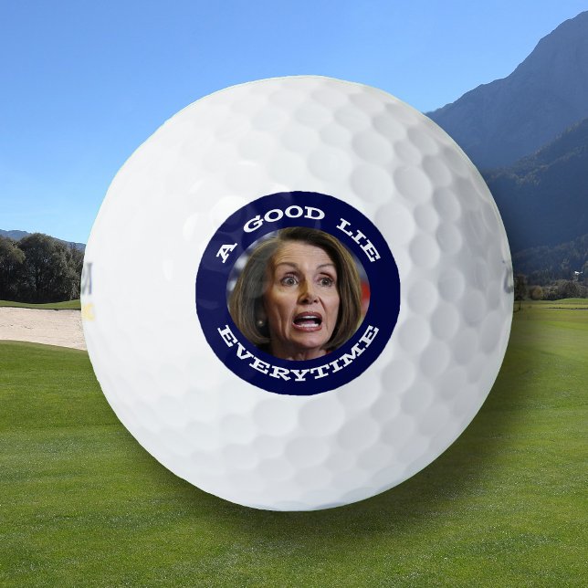 Nancy Pelosi Good Lie Golf Balls (Creator Uploaded)