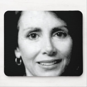 Nancy Pelosi Young Congressional Photo Mouse Mat