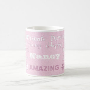 Nancy Pink Best Friend Mug