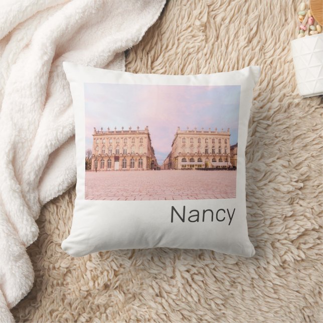 Nancy Place Stanislas Grand Est France Sunset Cushion (Blanket)