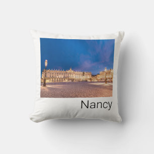 Nancy Place Stanislas Grand Est France Sunset Cushion