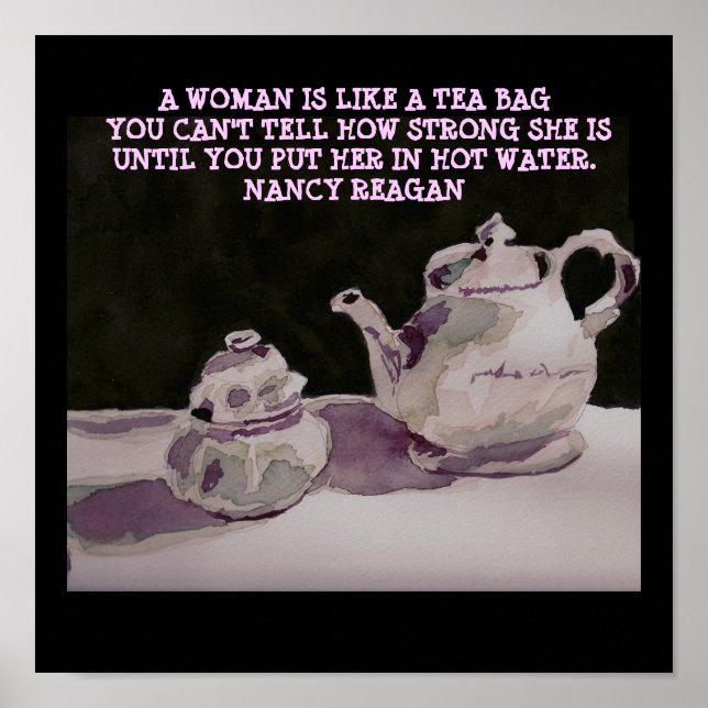 NANCY REAGAN QUOTE - POSTER (Front)