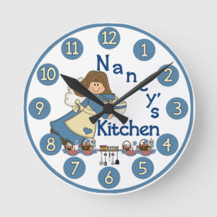 Nancy’s Kitchen Wall Clock