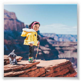 Nanea at the Grand Canyon Photo Print