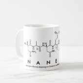 Nanette peptide name mug (Front Left)