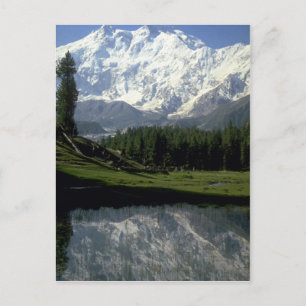 Nanga Parbat at Fairy Meadows, northern Pakistan Postcard