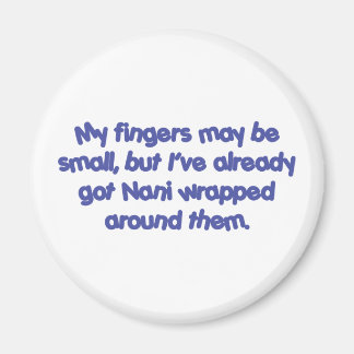 Nani&apos;s Wrapped (Blue) Magnet