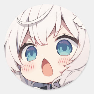 Nani Chibi Anime Girl Sticker