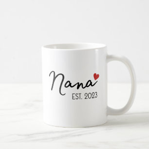 Nani Nana Est 2023, New Indian Grandparents Coffee Mug