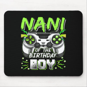 Nani Of The Birthday Boy Video Game Family Matchin Mouse Mat