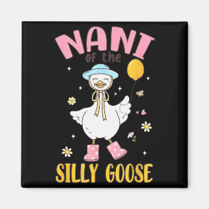Nani Of The Silly Goose First Birthday Family Matc Magnet