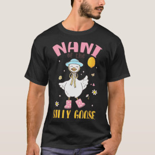 Nani Of The Silly Goose First Birthday Family Matc T-Shirt