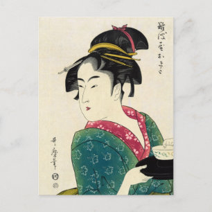 Naniwaya Okita Geisha Postcard