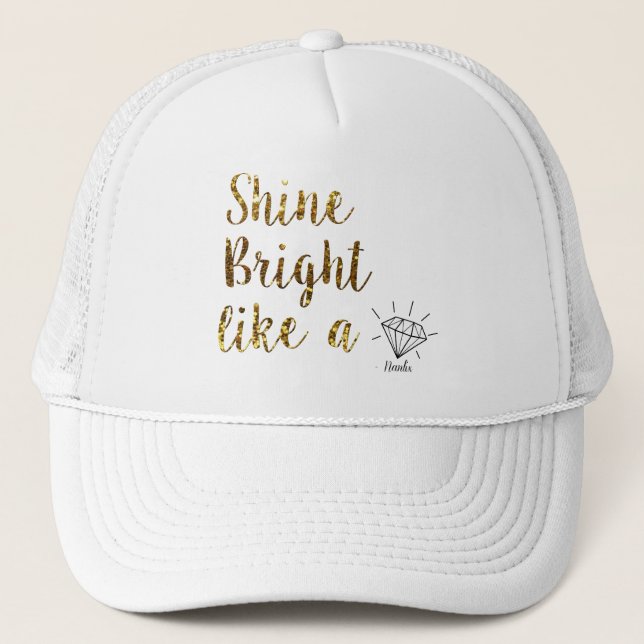 Nanlix CAP (Plain White) (Front)