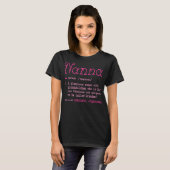 Nanna Definition Fabulous And Gorgeous Grandma T-Shirt (Front Full)