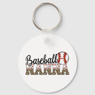 Nanna Women Ballpark Nanna Baseball Mum Mothers Da Key Ring