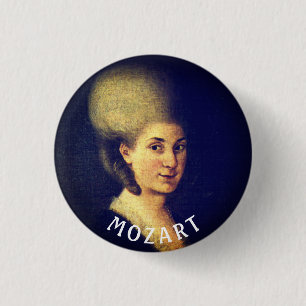 Nannerl Mozart 3 Cm Round Badge