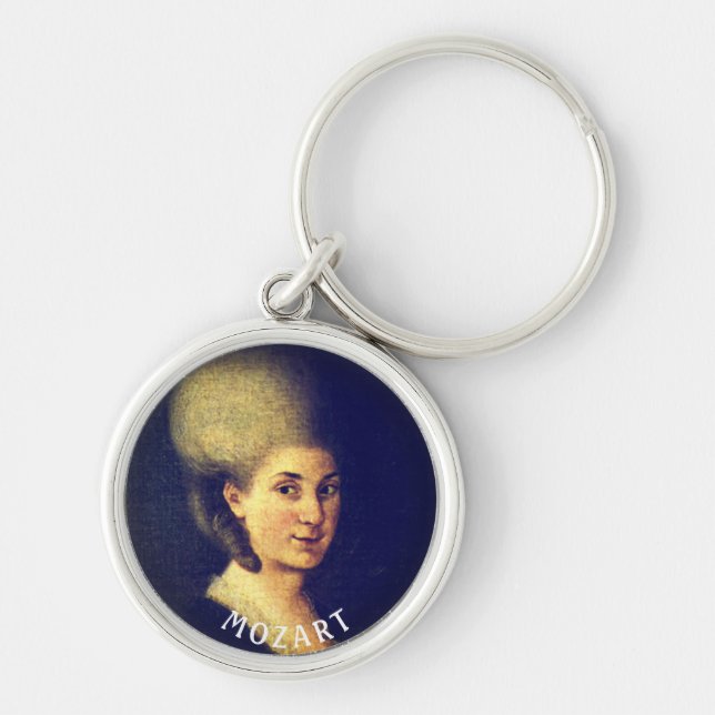 Nannerl Mozart Key Ring (Front)