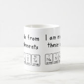 Nannette periodic table name mug (Center)