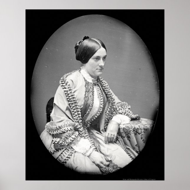 "Nannie" Macomb Daguerreotype 1850 Poster (Front)
