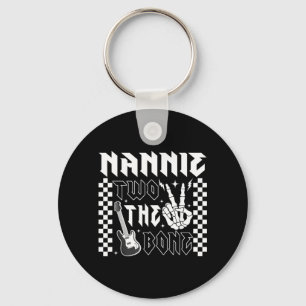 Nannie Of The Bad Two The Bone Birthday 2 Years Key Ring