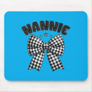 Nannie Pit Crew Family Racing Birthday Race Car Mouse Mat