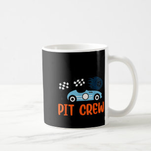 Nannie T Crew Race Car Family Matching Birthday Coffee Mug