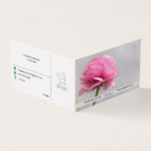 NANNOOS FOLDED BUSINESS CARD