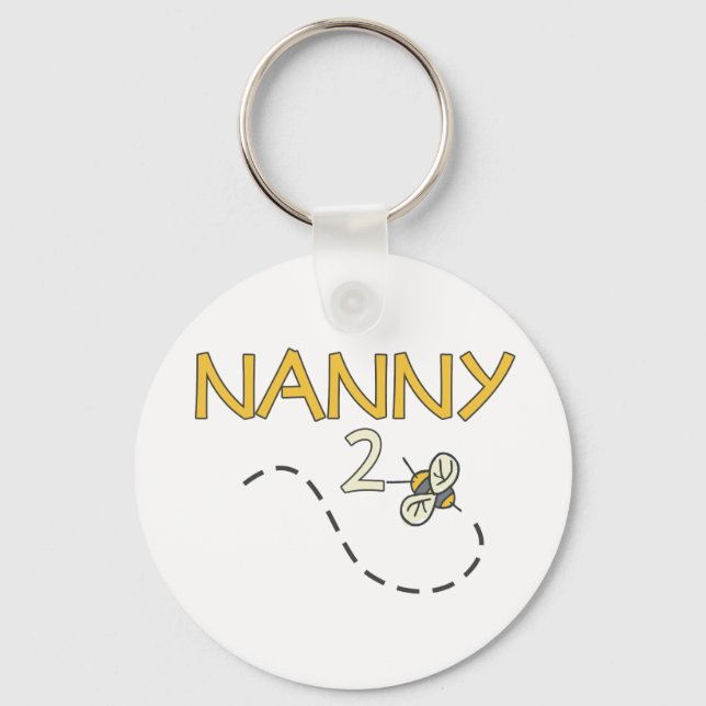 Nanny 2 Bee Key Ring (Front)