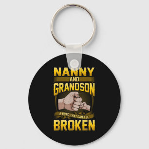 Nanny And Grandson A Bond That Can't Be Broken Shi Key Ring