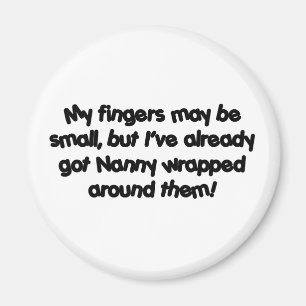 Nanny's Wrapped! Magnet