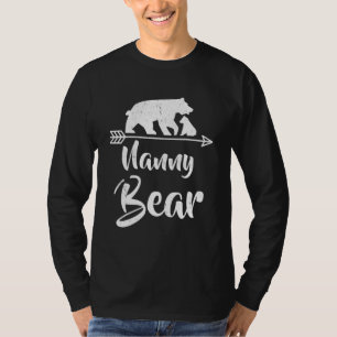 Nanny Bear Best Gift Mother's Father's Day T-Shirt