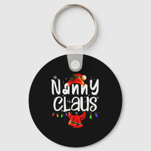 Nanny Claus Matching Christmas Costume  Key Ring