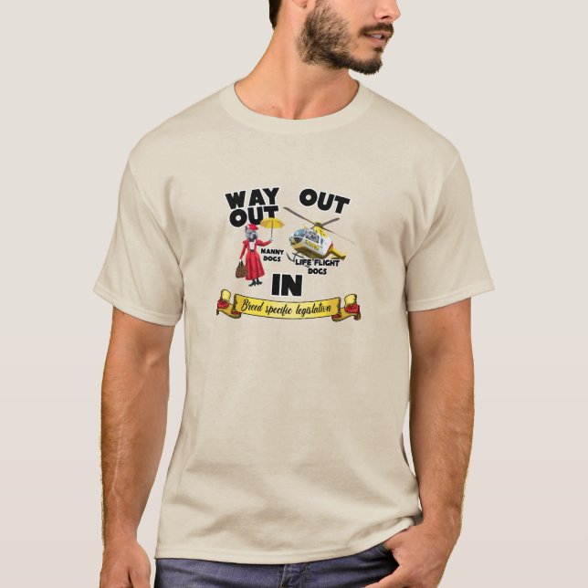 Nanny Dog vs. Breed Specific Legislation T-Shirt (Front)