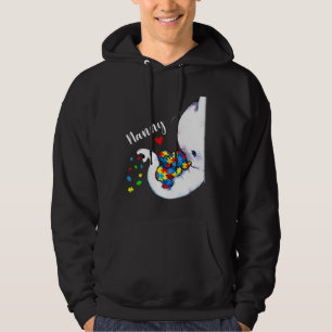Nanny Elephant Autism Awareness Nanny Autism Hoodie