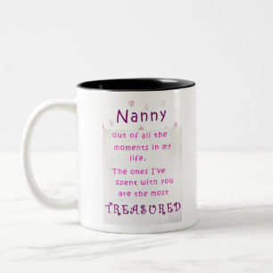 Nanny Gift Two-Tone Coffee Mug