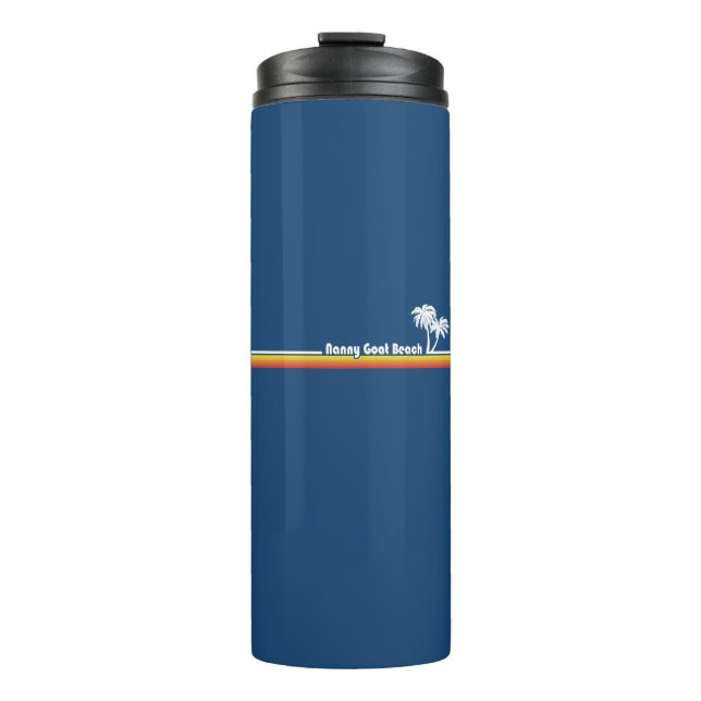 Nanny Goat Beach Georgia Thermal Tumbler (Front)