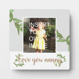 Nanny Grandma Love Plaque