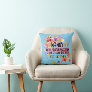 Nanny Love Them Spoil Them Snuggle Them Cushion