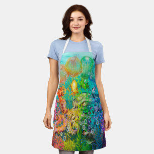 Nanny Octopus and Aqua Babies Apron