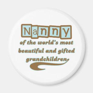 Nanny of Gifted Grandchildren Magnet