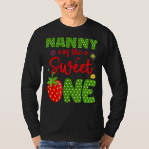 Nanny Of The Birthday One Strawberry 1st Fruit Bd T-Shirt