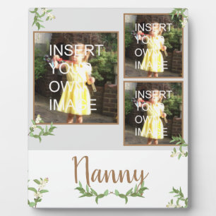Nanny Personalised Multi Photo Plaque
