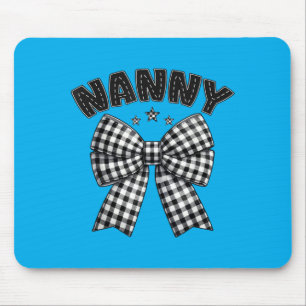 Nanny Pit Crew Family Racing Birthday Race Car Mouse Mat
