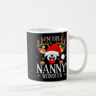 Nanny Reindeer Christmas Family Matching Group Fun Coffee Mug