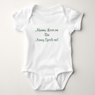 "Nanny Spoils me" Onsie Baby Bodysuit