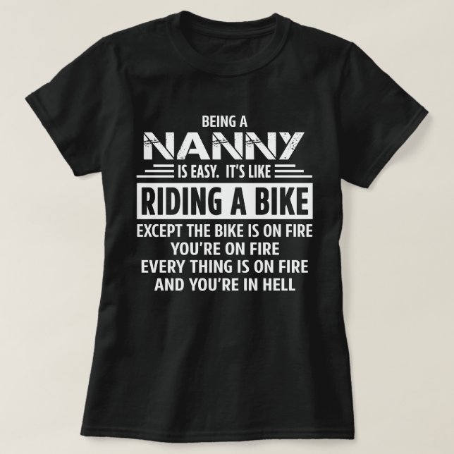 Nanny T-Shirt (Design Front)