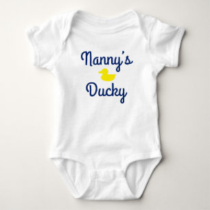 Nanny's Ducky Baby Bodysuit