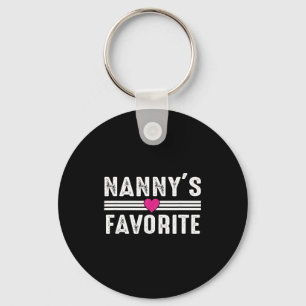 Nanny's Favorite  Key Ring