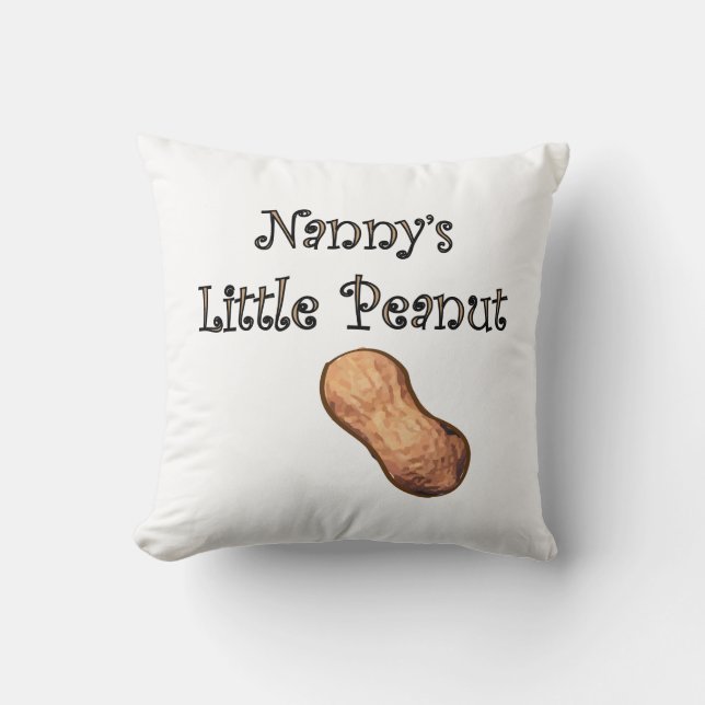 Nanny's Little Peanut Cushion (Front)
